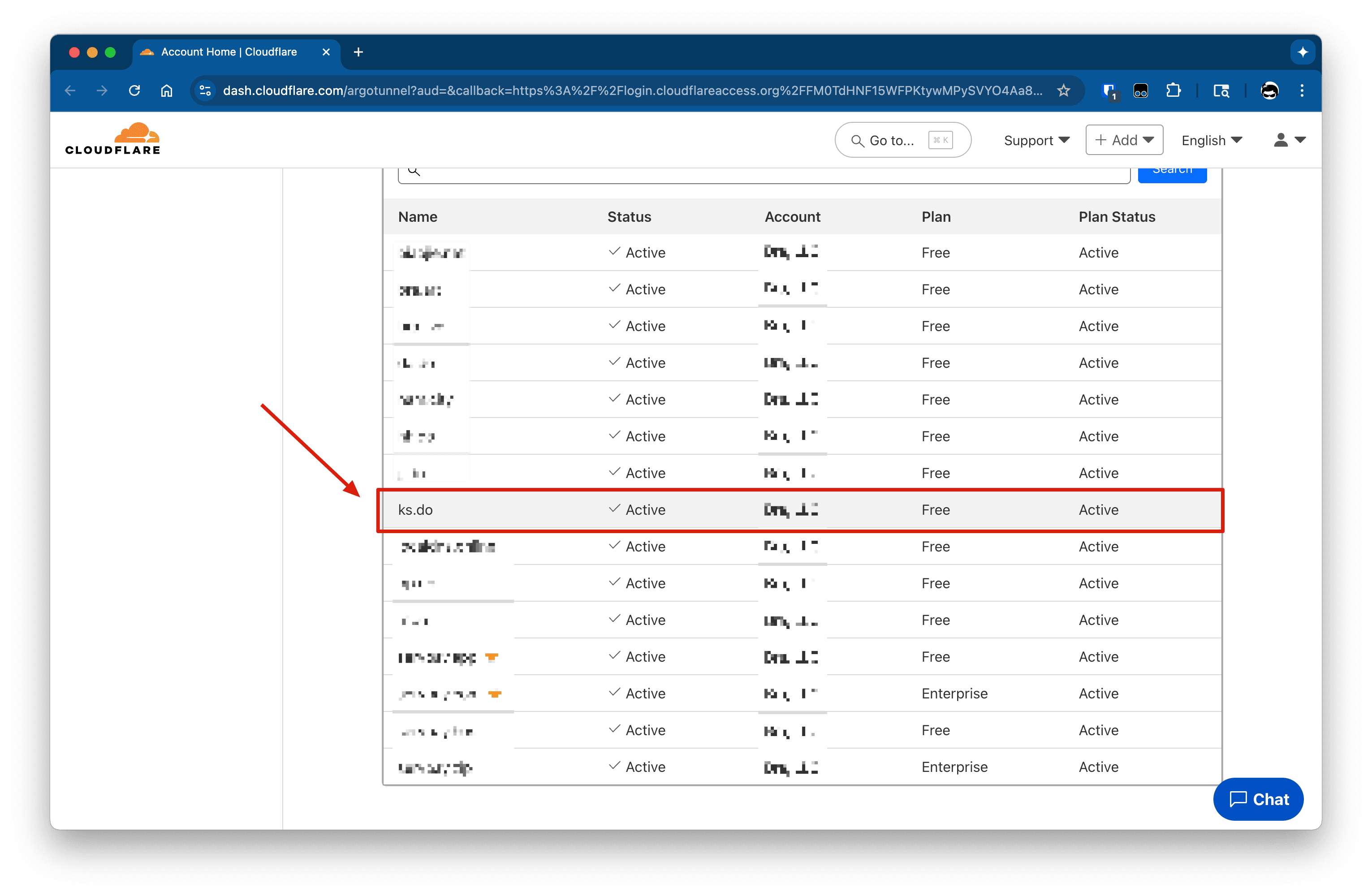 Authorize Cloudflare site for ServBay