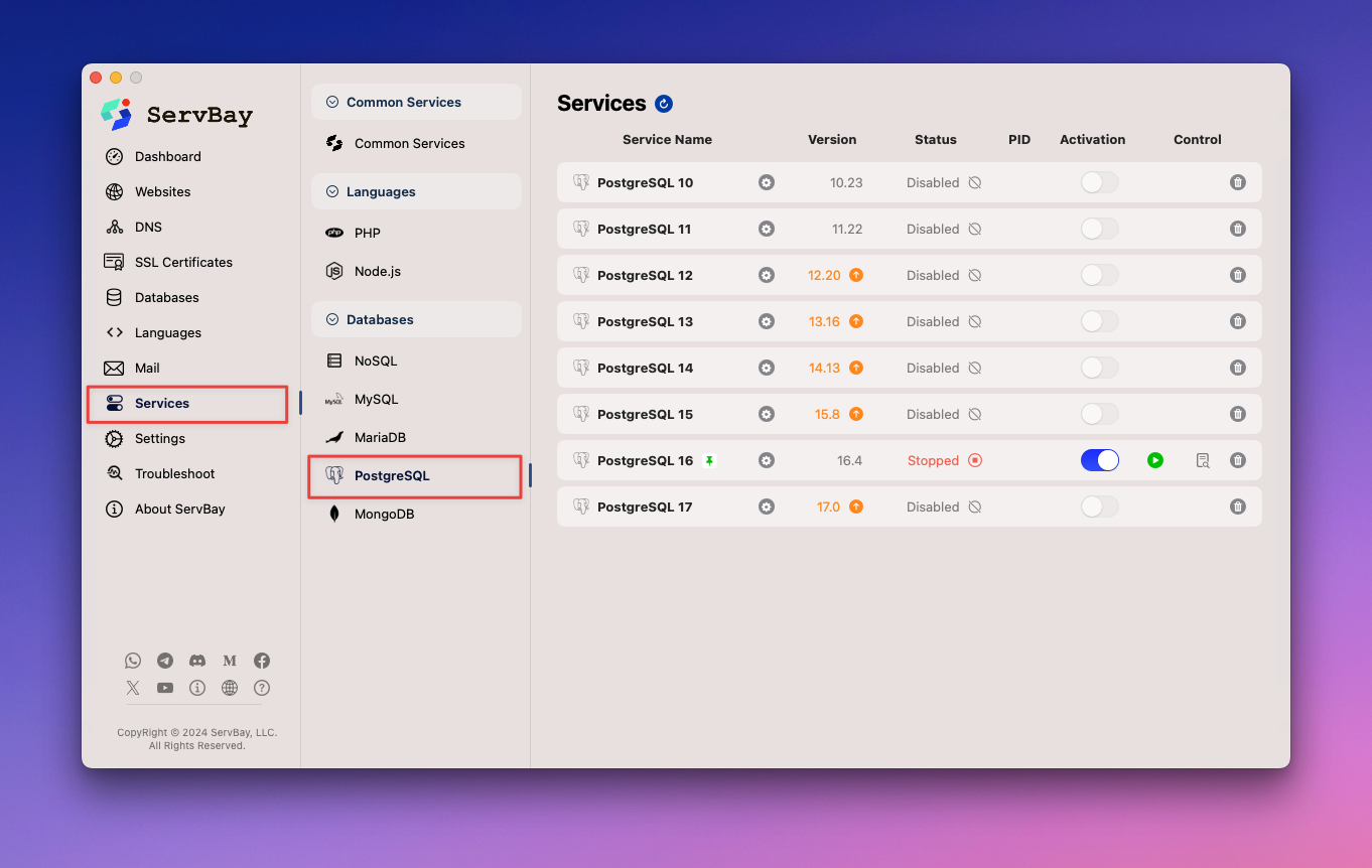 如何安装 PostgreSQL 数据库